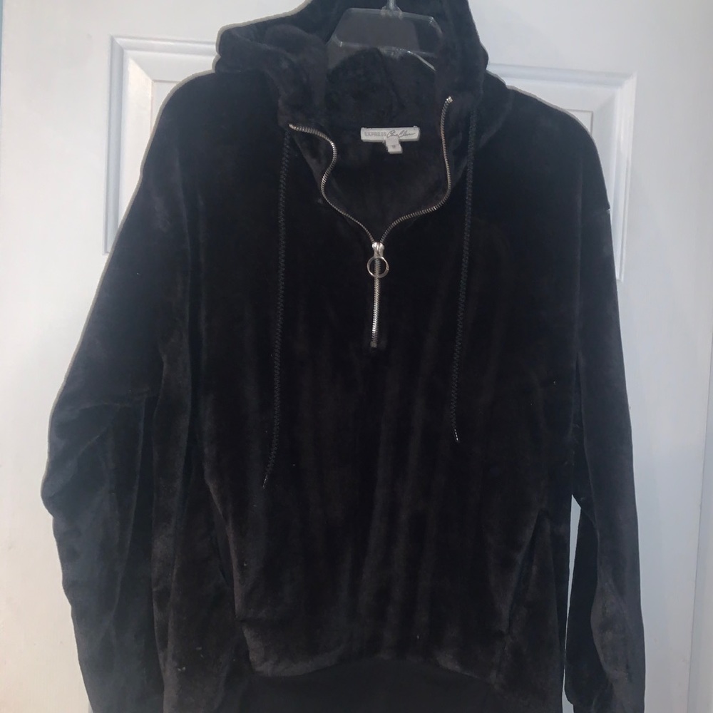 ✨Express Quarter Zip Fleece Sweatshirt✨XS